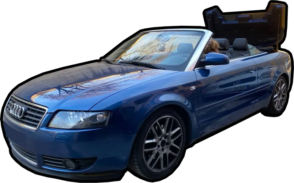Reparación de capota de un cabriolet Audi en CabrioTec